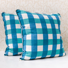 Load image into Gallery viewer, Pair of Poleng Lake Pillows