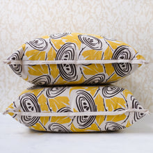 Load image into Gallery viewer, Pair of Percy Sulphur Pillows