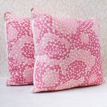 Load image into Gallery viewer, Pair of Mums Rose Pillows