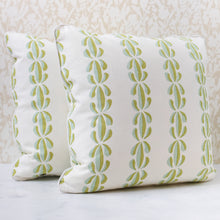 Load image into Gallery viewer, Pair of Pascal Robin's Egg Pillows