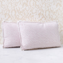 Load image into Gallery viewer, Pair of Bridget Lavender Pillows