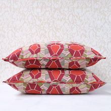 Load image into Gallery viewer, Pair of Bernard Palm Pillows