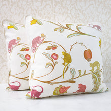 Load image into Gallery viewer, Pair of Monkey Sapote Pillows