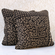Load image into Gallery viewer, Pair of Mud Cloth Pillows