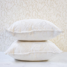 Load image into Gallery viewer, Pair of Leilani White Pillows