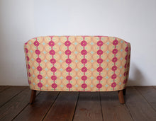 Load image into Gallery viewer, Crescent Loveseat in Amijao Pimento