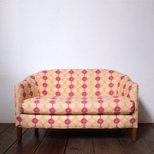 Load image into Gallery viewer, Crescent Loveseat in Amijao Pimento