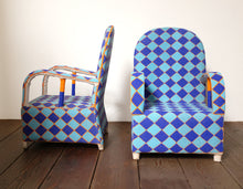 Load image into Gallery viewer, Blue Diamond Beaded Chair