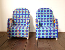 Load image into Gallery viewer, Blue Diamond Beaded Chair