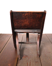 Load image into Gallery viewer, Antique Ethiopian Faux Folding Chair