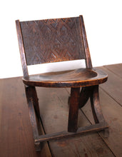 Load image into Gallery viewer, Antique Ethiopian Faux Folding Chair