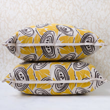 Load image into Gallery viewer, Pair of Percy Sulphur Pillows
