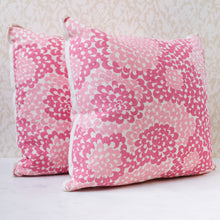 Load image into Gallery viewer, Pair of Mums Rose Pillows
