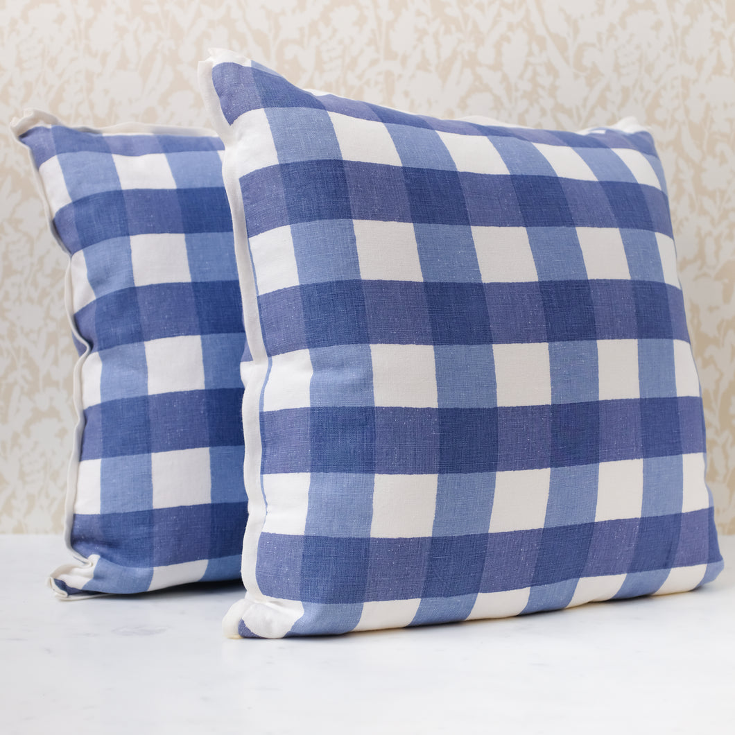 Pair of Poleng Delft Pillows