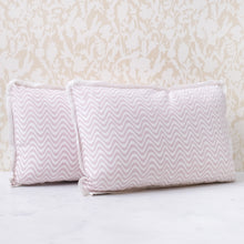 Load image into Gallery viewer, Pair of Bridget Lavender Pillows
