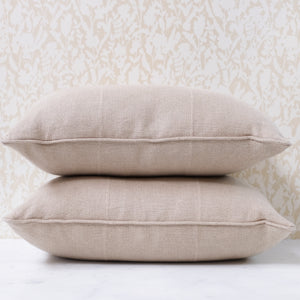 Pair of Patchwork Linen Pillows