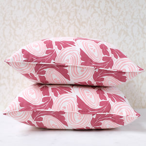 Pair of Percy Rose Pillows