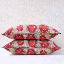 Load image into Gallery viewer, Pair of Bernard Palm Pillows
