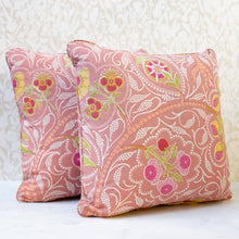 Load image into Gallery viewer, Pair of Indira Rouge Pillows
