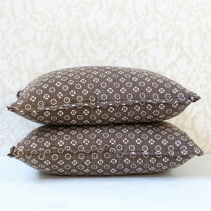 Pair of Obi Cardamon Pillows