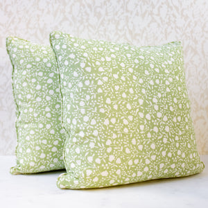 Pair of Ellie Celery Pillows