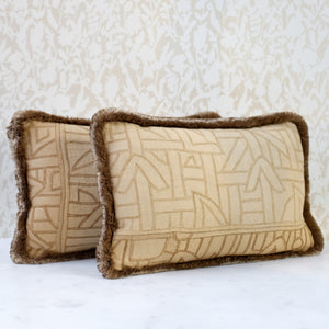 Antique Kuba Cloth Pillows