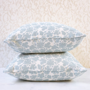 Pair of Clive Robin's Egg Pillows