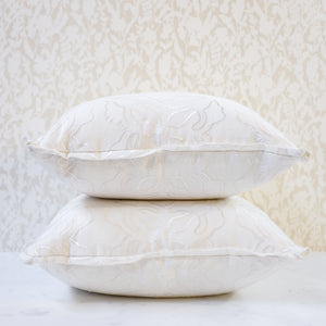 Pair of Leilani White Pillows