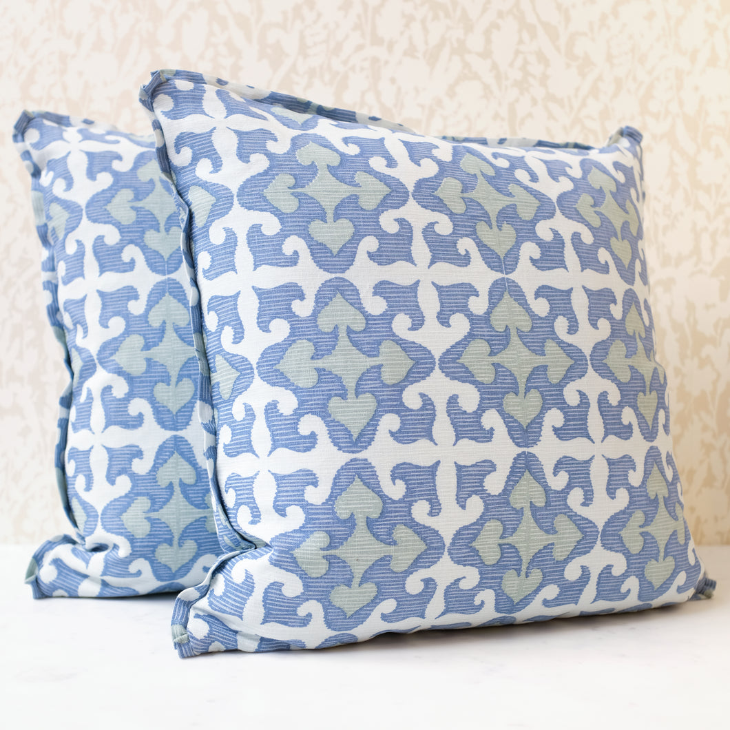 Pair of Jules Delft Pillows