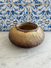 Load image into Gallery viewer, Lecheguilla Basket Brown/ivory Ombre with Taupe Rim
