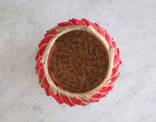 Load image into Gallery viewer, Red Date Palm &amp; Pine Needle Basket - Christine Adcock
