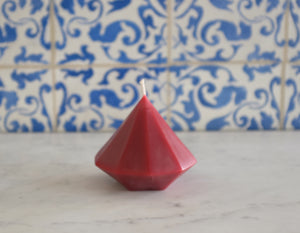 Handpoured Beeswax Geometric Candle