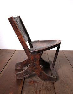 Antique Ethiopian Faux Folding Chair