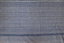 Load image into Gallery viewer, Antique Indigo Striped African Textile
