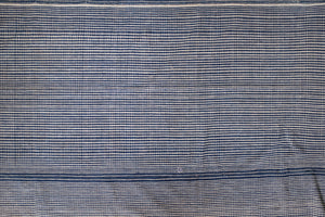 Antique Indigo Striped African Textile