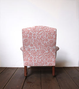 Fritillaria Chair in Leon Grapefruit