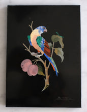 Load image into Gallery viewer, Pietra Dura Bird Plaque
