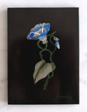 Load image into Gallery viewer, Pietra Dura Morning Glory Plaque
