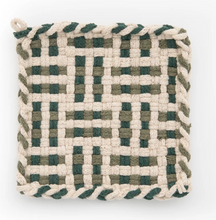 Load image into Gallery viewer, Handwoven Potholders (set of 2)
